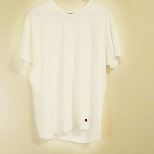 White Champion Tee